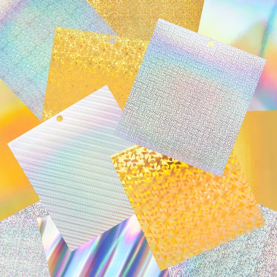 6" x 6" Holographic Prints Paper Pad by Recollections™, 24 Sheets